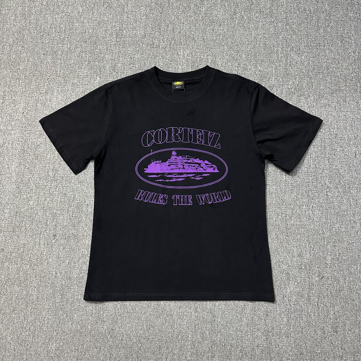Corteiz Island Letter Graphic Oversized Tee Streetwear Unisex