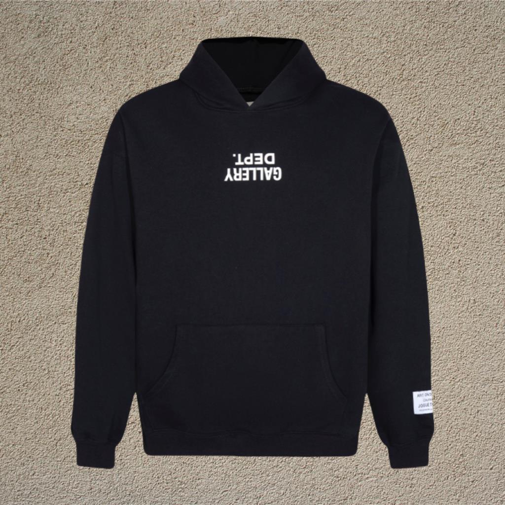 Gallery Dept Letter Print Hoodie Loose Couple Streetwear Sweatshirt