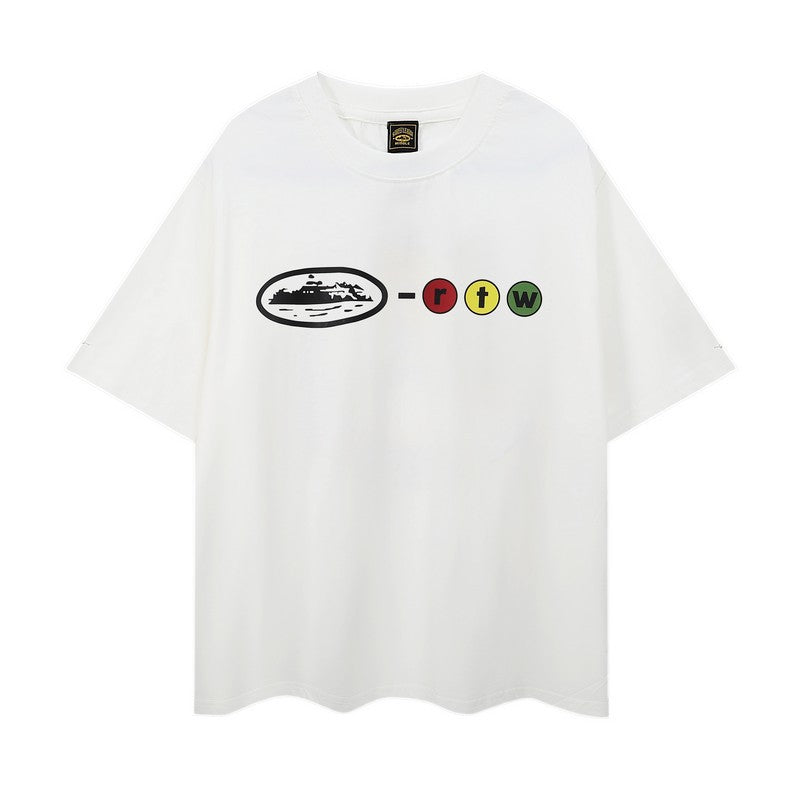 Corteiz Graffiti Graphic Tee Loose Unisex High Street T-Shirt
