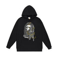 Bape Camo Ape Head Graphic Vintage Washed Oversized Hoodie Streetwear