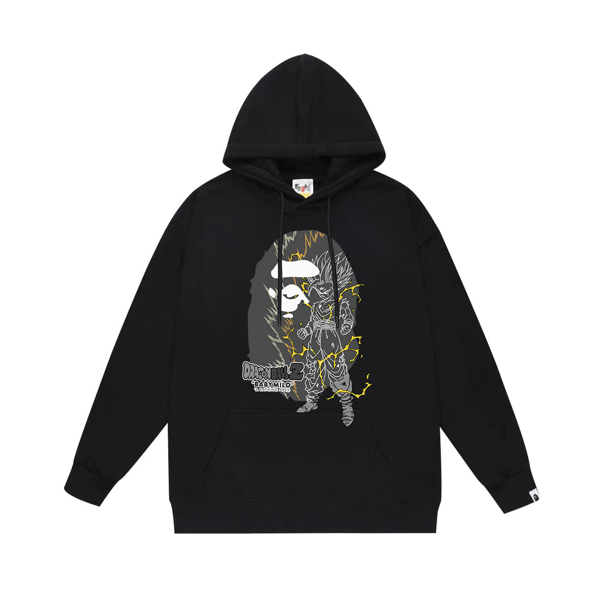 Bape Camo Ape Head Graphic Vintage Washed Oversized Hoodie Streetwear