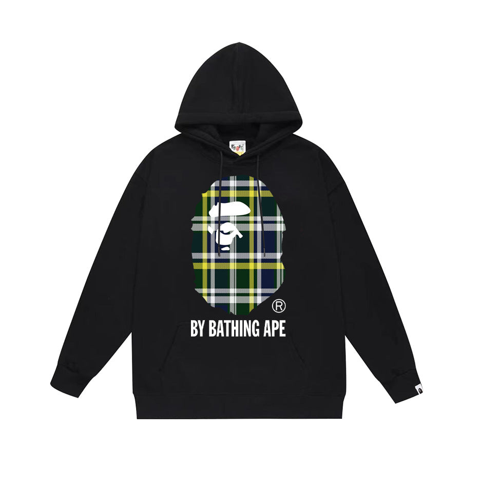 BAPE Hoodie Multi Camo Ape Head Print Street Fleece Pullover