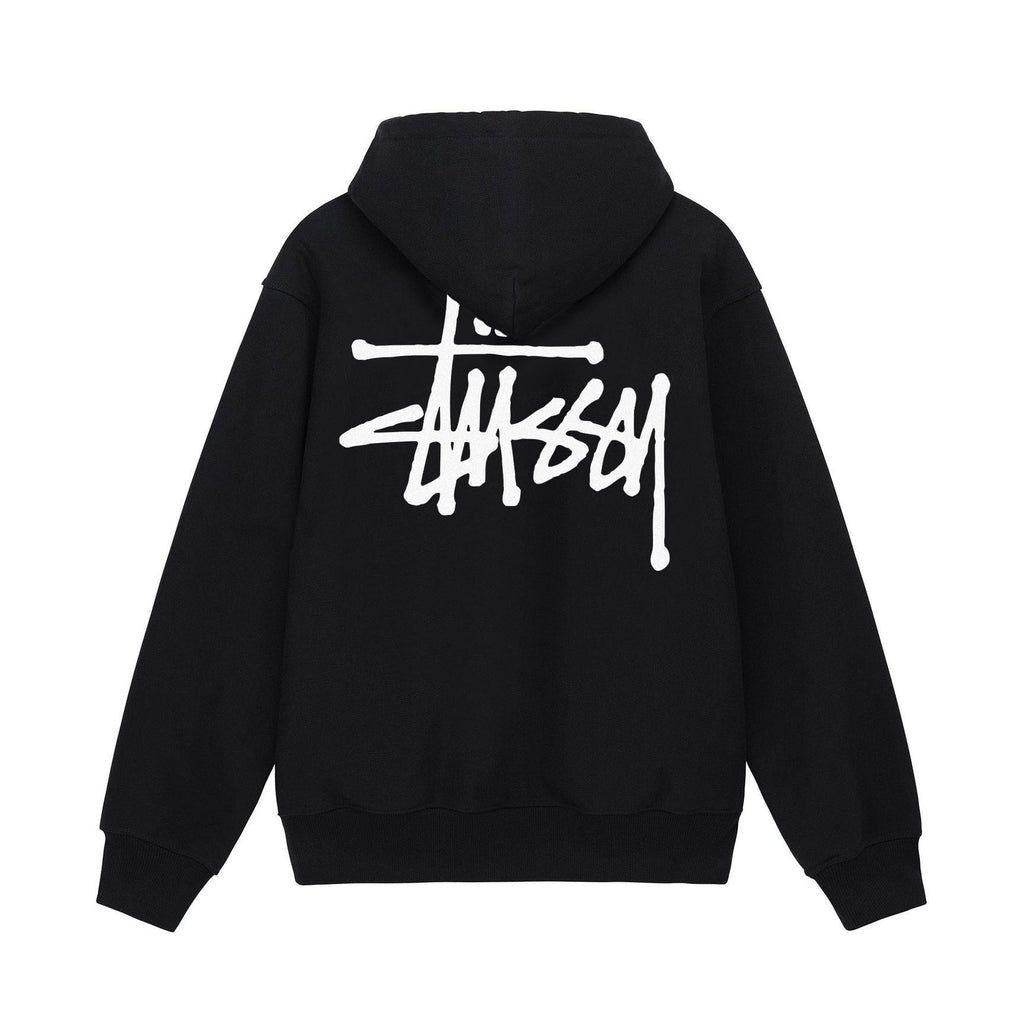 Stussy Script 8 Ball World Tour Graphic Oversized Hoodie Streetwear