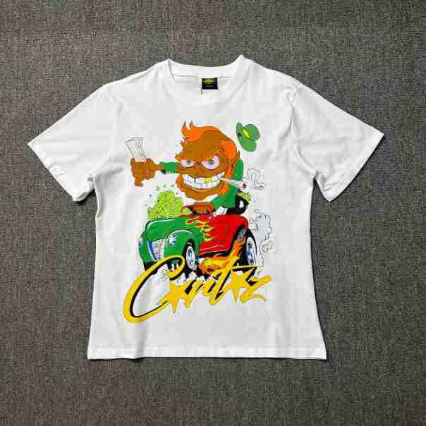 Corteiz Multi‑Graphic Print Crew Neck Short Sleeve T‑Shirt Unisex