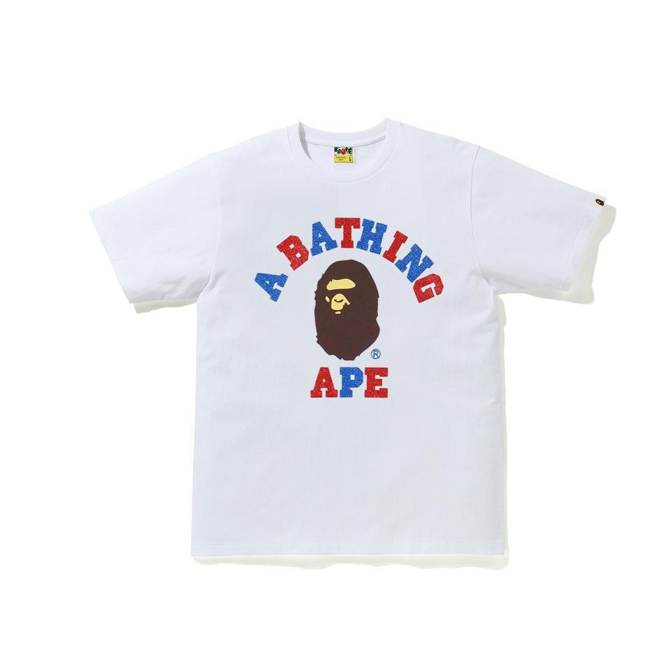 Bape Camo Ape Head Print Graphic Short Sleeve Tee Streetwear Unisex