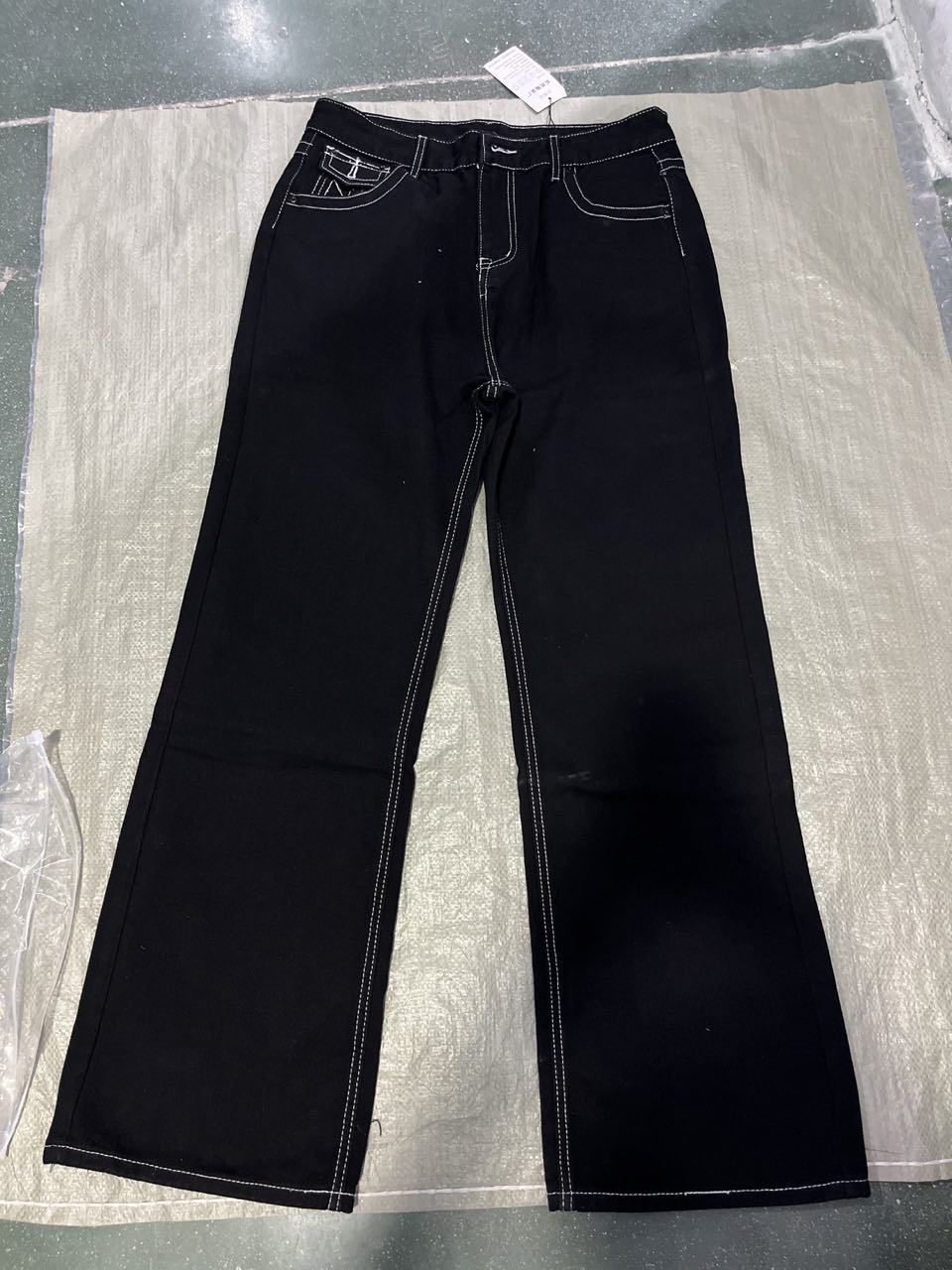True Religion Letter Embroidery Bobby Baggy Jeans Men Y2K