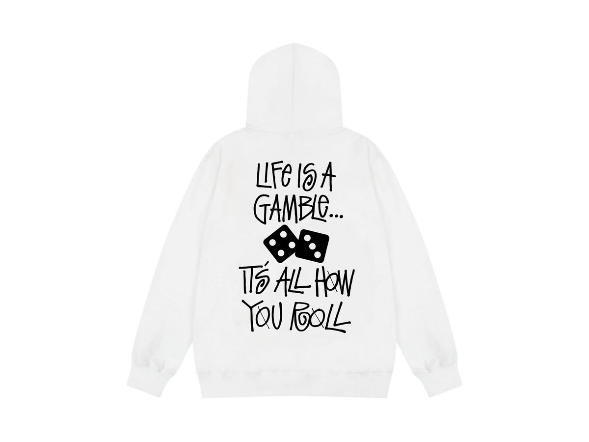 Stussy Zip Up Hoodie Multi Graphic Letter Print Streetwear Jacket
