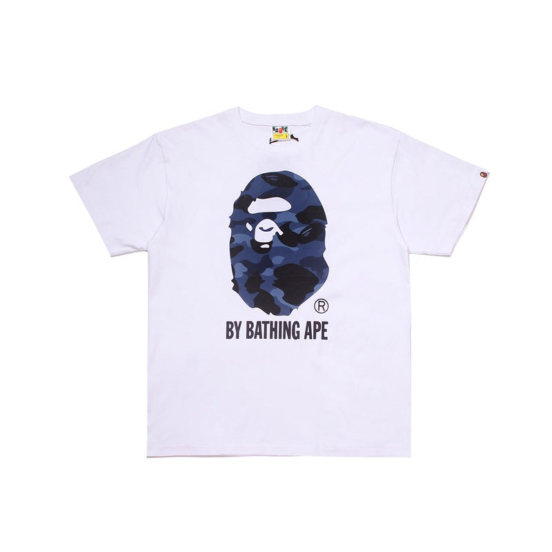 BAPE Ape Head Graphic Print Short Sleeve Tee Streetwear Unisex