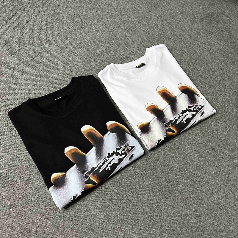 Corteiz Logo Letter Print Crew Neck Short Sleeve T‑Shirt Unisex