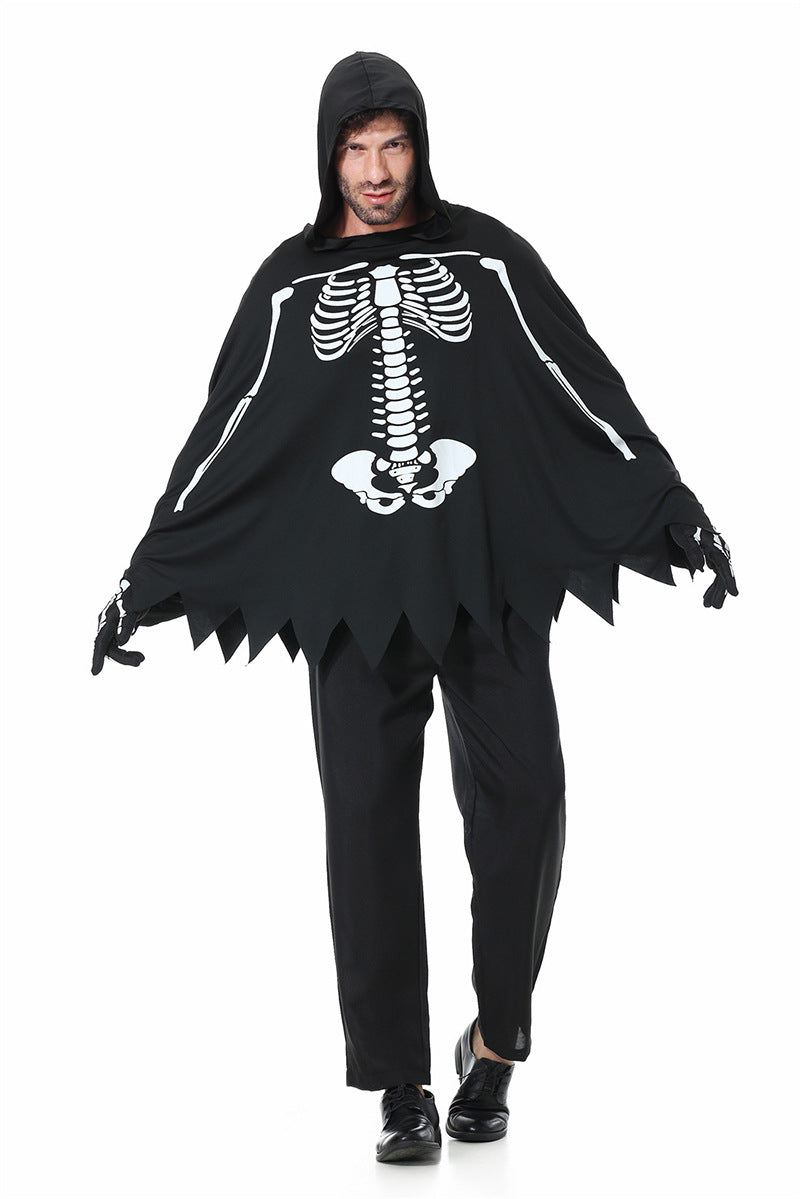 Halloween Men & Women Skeleton Ghost Bride Cosplay Couple Party Sets