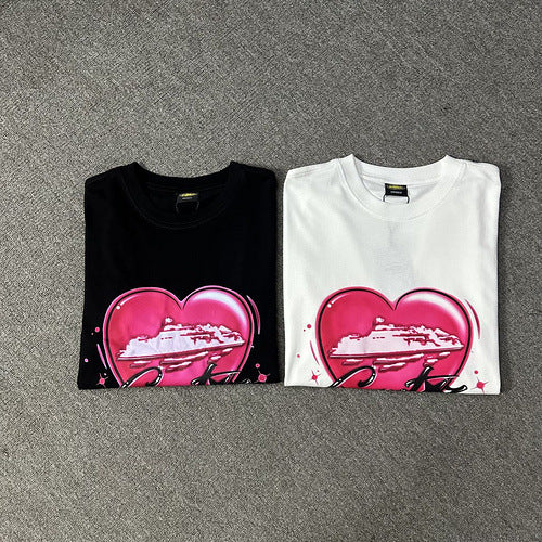 Corteiz Logo Letter Print Crew Neck Short Sleeve T‑Shirt Unisex