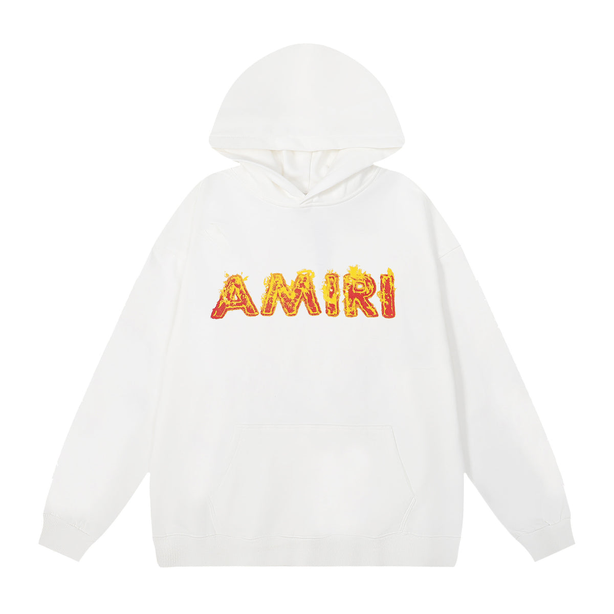 AMIRI Graphic Print Hoodie Streetwear Cotton Pullover Sweatshirt