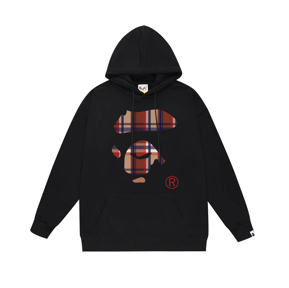 Bape Desert Camo Multi‑Print Ape Head Oversized Hoodie Streetwear