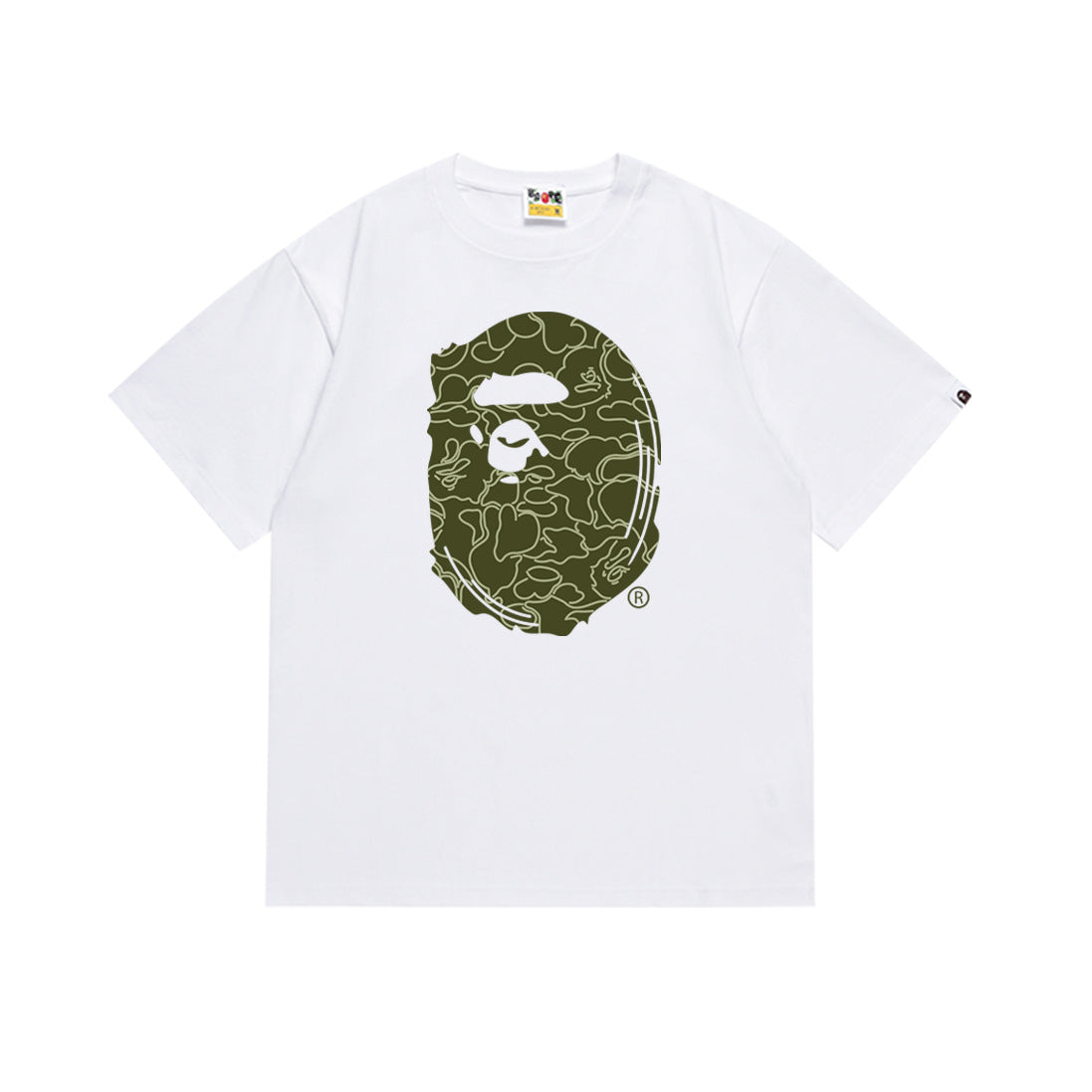 Bape Maneki Neko Ape Head Graphic Oversized Tee Streetwear Unisex
