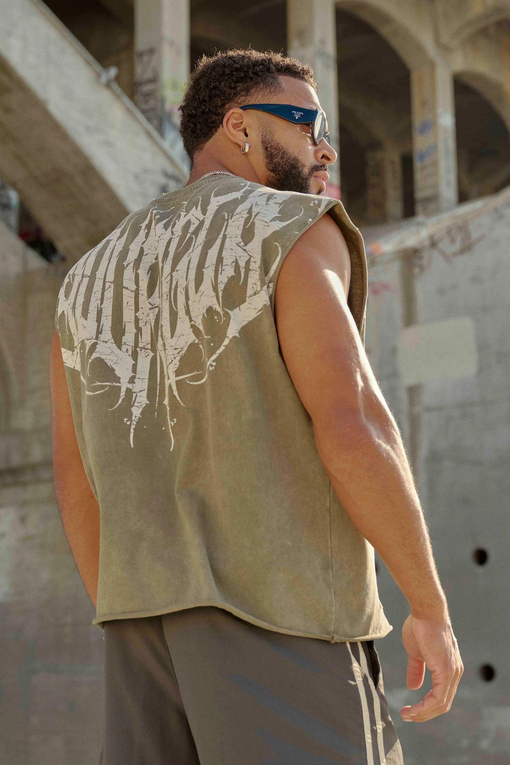 YOUNGLA 3022 Anarchy Cropped Tanks