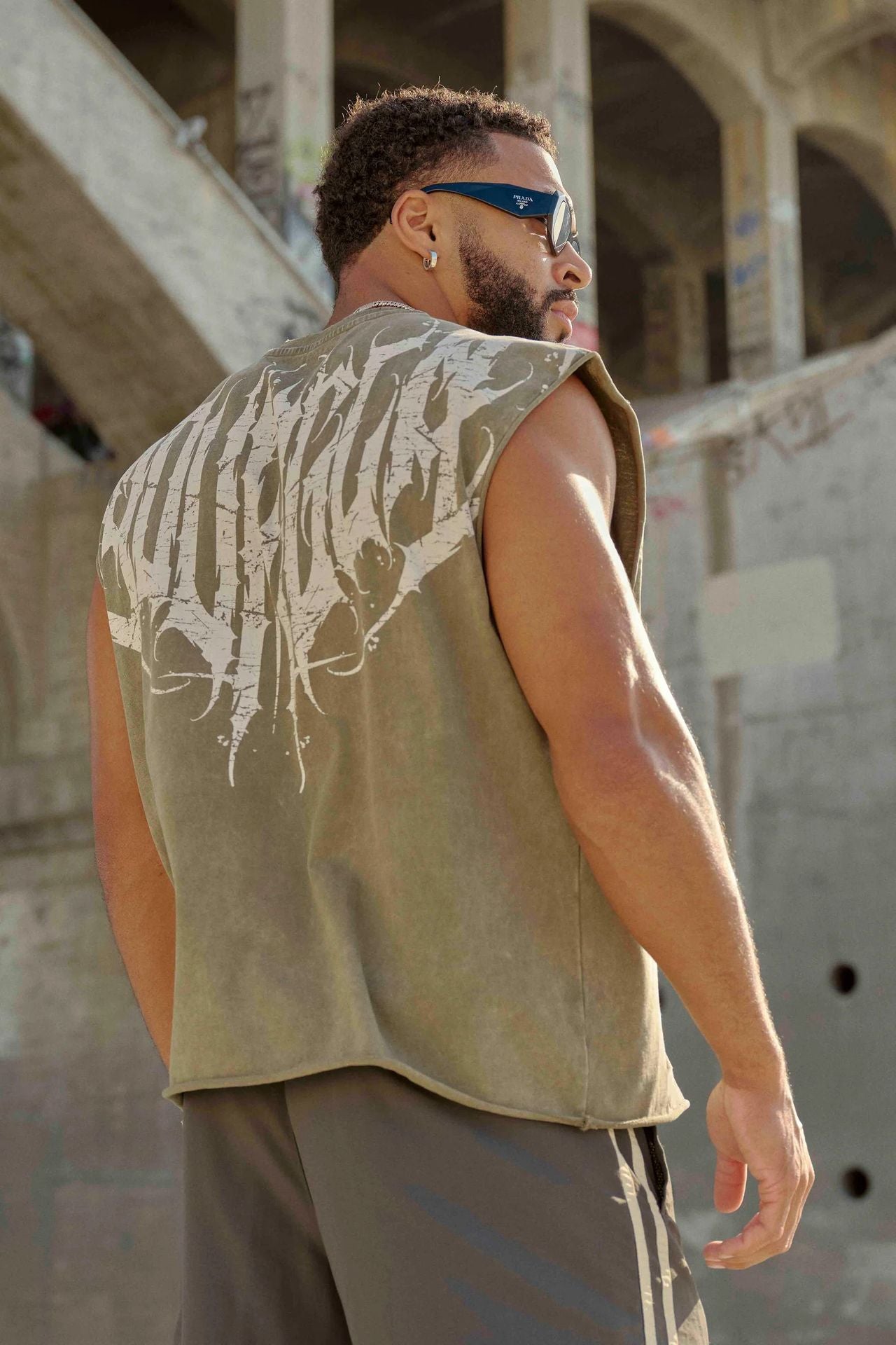 YOUNGLA 3022 Anarchy Cropped Tanks