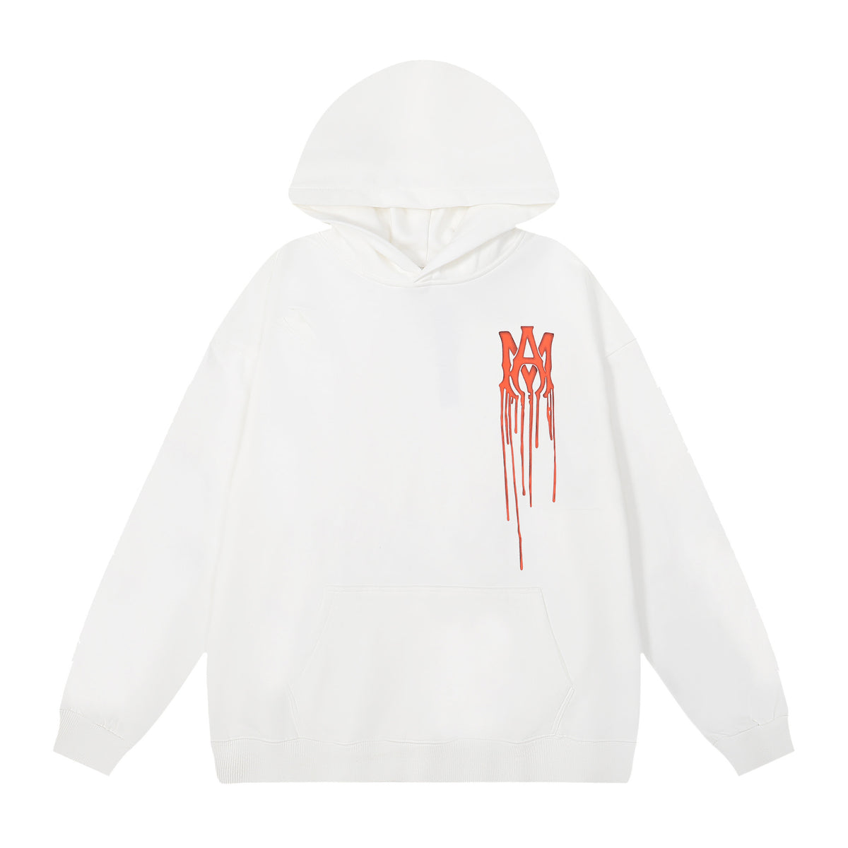 AMIRI Graphic Print Hoodie Streetwear Cotton Pullover Sweatshirt