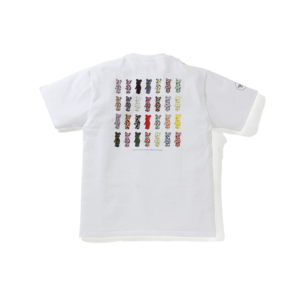 BAPE Camo Shark Ape Head Print Crew Neck Short Sleeve T‑Shirt Unisex