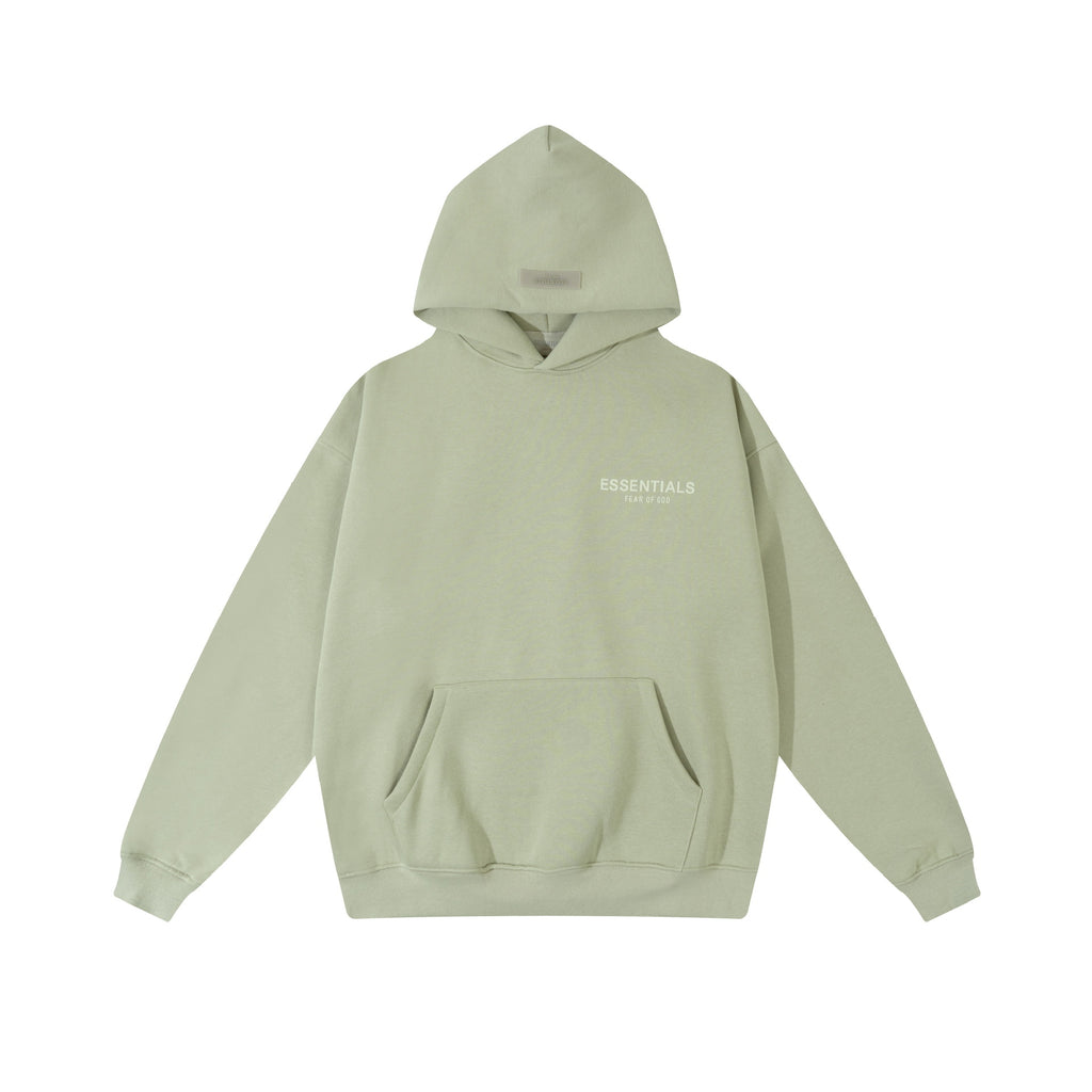 Fear Of God Essentials Flocked Small Letter Pullover Hoodie Unisex