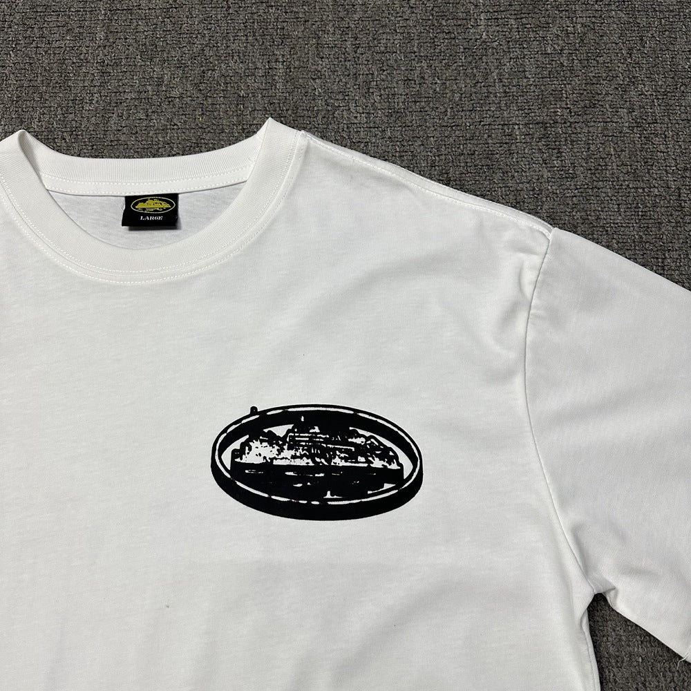 2026 New Corteiz Graphic Print Tee Loose Casual Streetwear T-Shirt