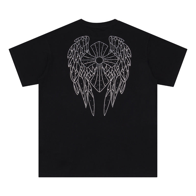 Chrome Hearts Multi‑Cross Graphic Oversized Tee Streetwear Unisex