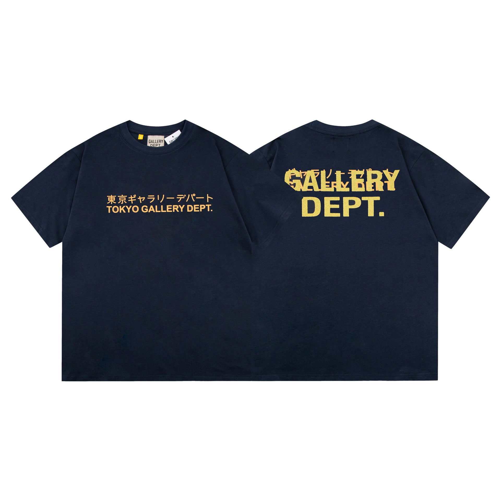 Gallery Dept Vintage Washed Graphic Short Sleeve Tee Streetwear Unisex