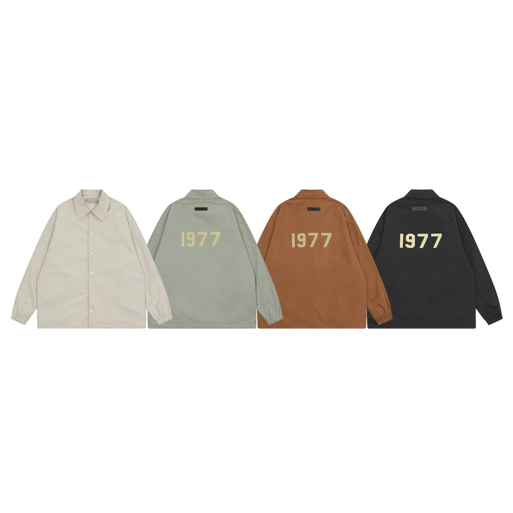 FOG Essentials 1977 Letter Coach Jacket Unisex