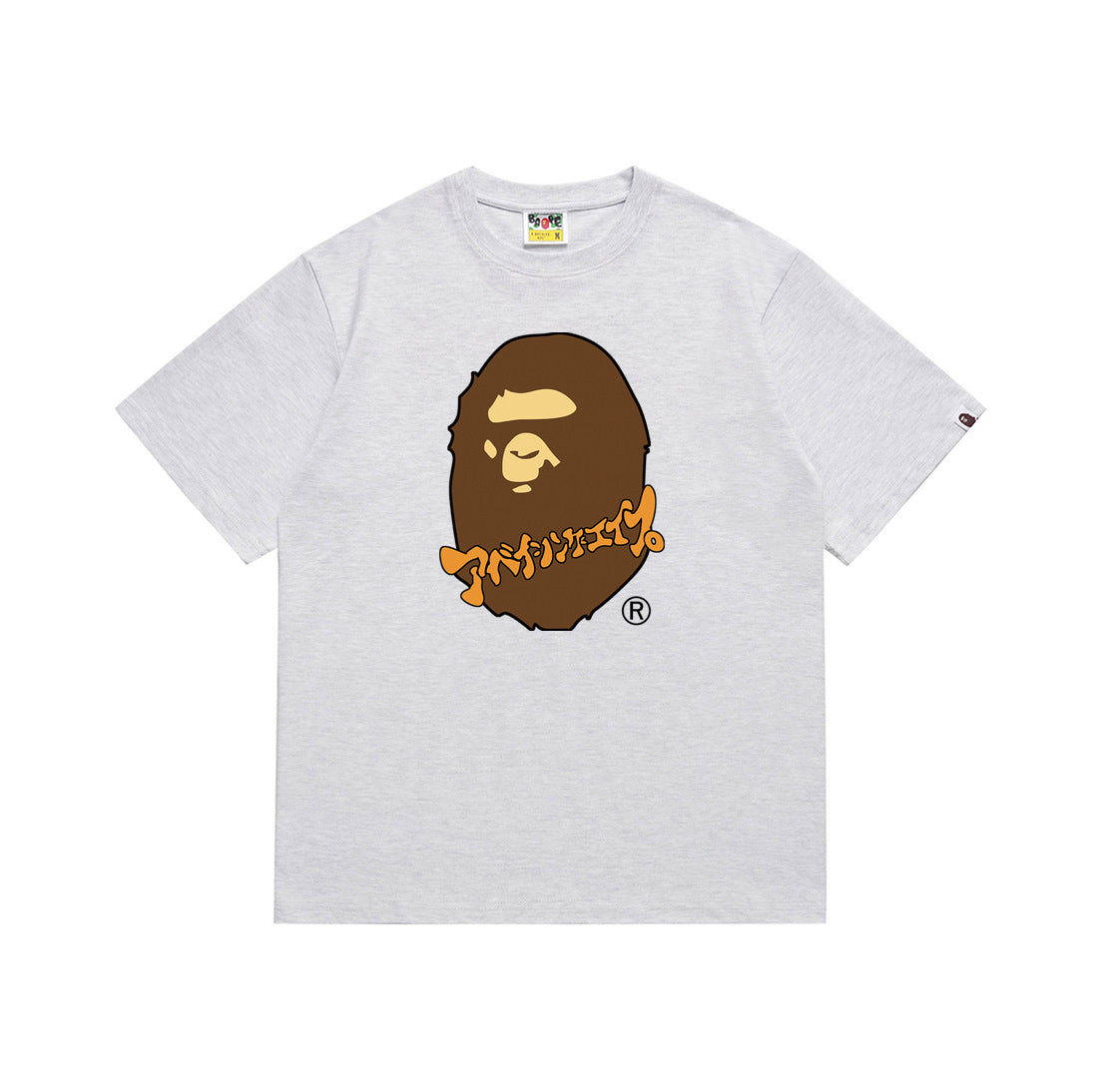 Bape Maneki Neko Ape Head Graphic Oversized Tee Streetwear Unisex