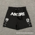 Amiri Star Letter Print Casual Loose Beach Shorts Unisex