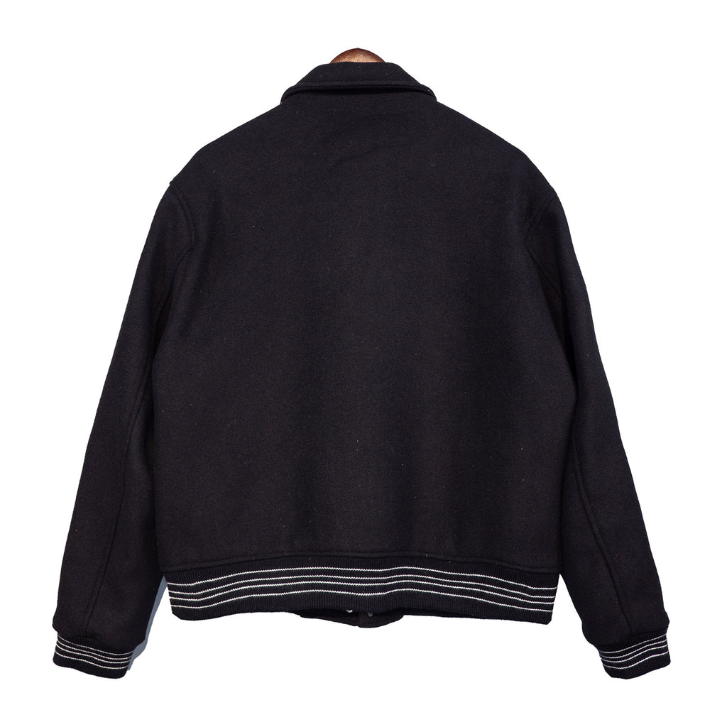 Amiri Bones Varsity Jacket Embroidery Wool Blend Baseball