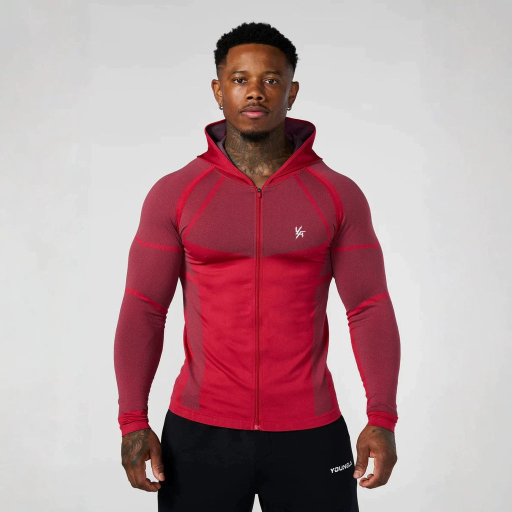 YOUNGLA 8061 Apex Compression Zip-Ups