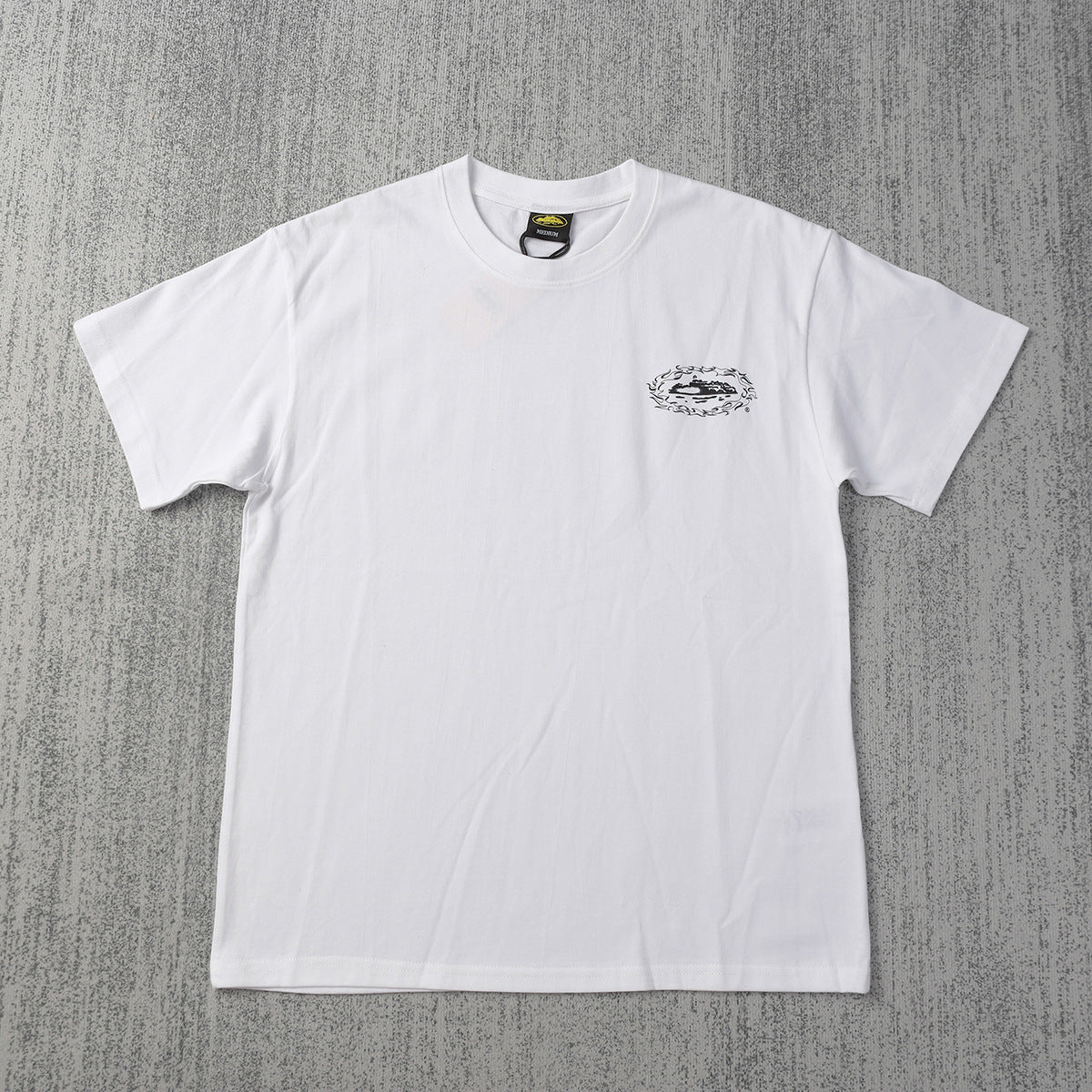 Corteiz Island Letter Graphic Oversized Tee Streetwear Unisex