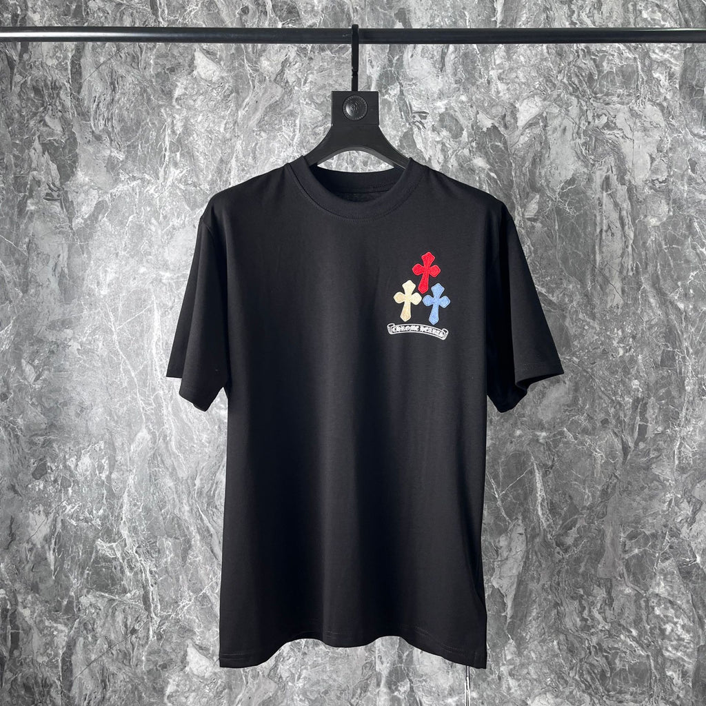 Chrome Hearts Cross Heavyweight Oversized T-Shirt Streetwear Unisex