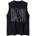 Vintage Washed Cotton Tank Top Men Retro Graphic Sleeveless Vest