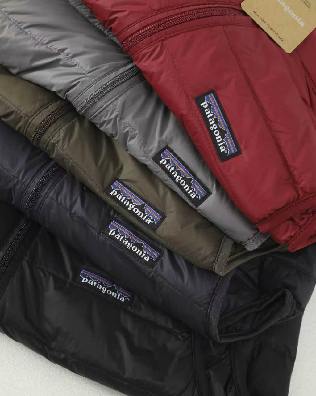 Patagonia Packable Down Vest Stand Collar Zip Outdoor Warm Gilet