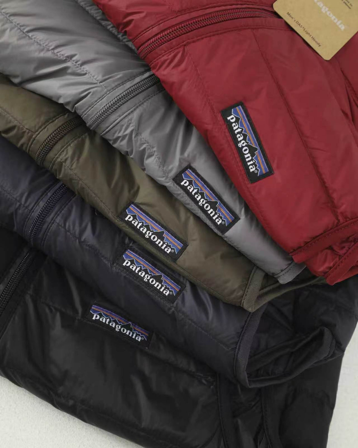 Patagonia Packable Down Vest Stand Collar Zip Outdoor Warm Gilet