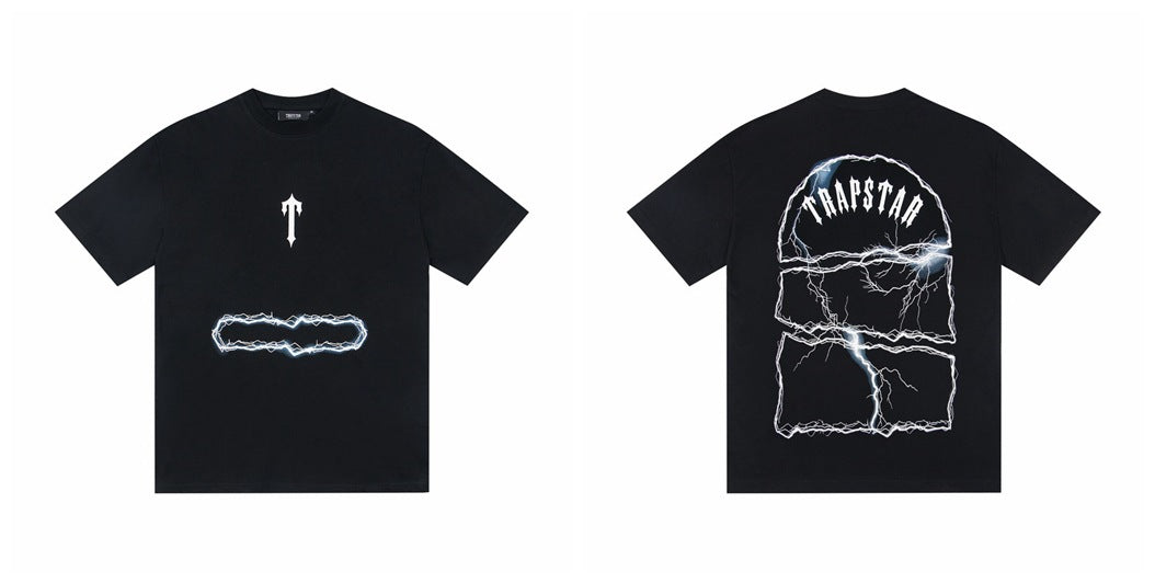 Trapstar Multi‑Graphic Print Oversized Tee Streetwear Unisex