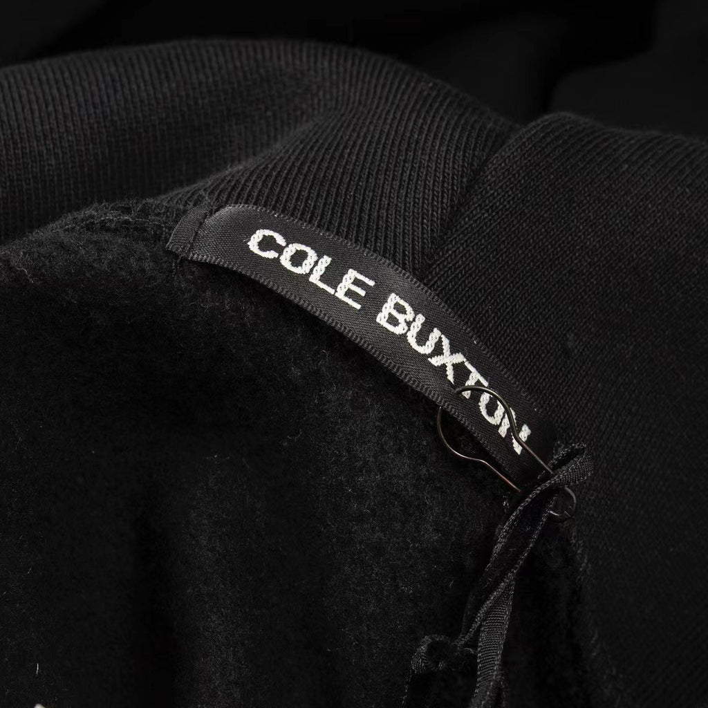 Cole Buxton Logo Hoodie Men Oversized Casual Streetwear Pullover