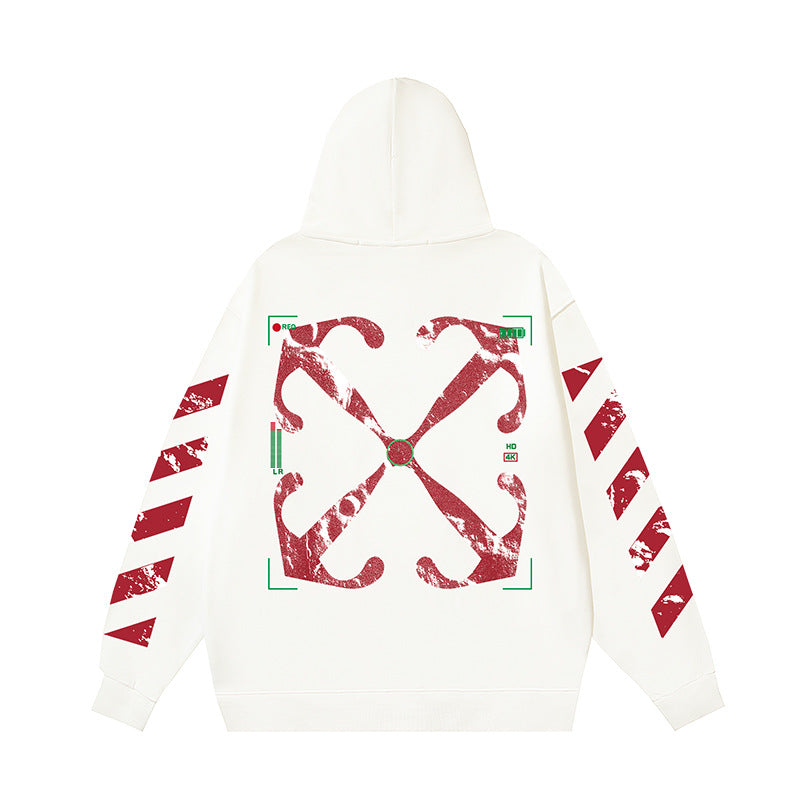 OFF-WHITE Caravaggio Angel Hoodie Heavyweight Streetwear Unisex