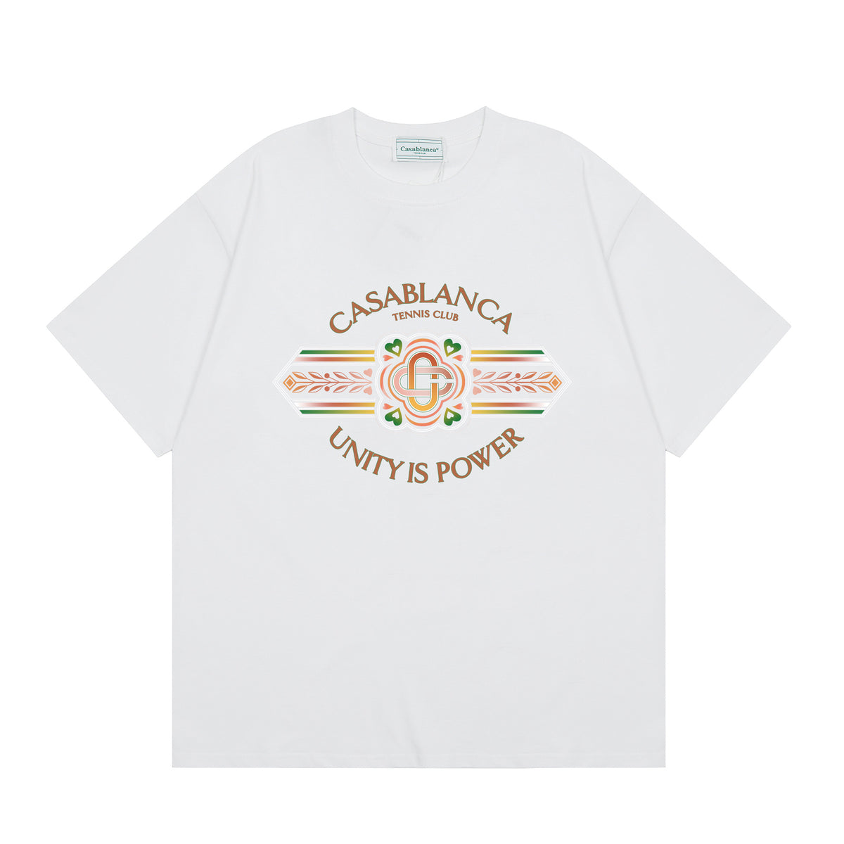 Casablanca Multi‑Artwork Vintage Graphic Oversized Tee Streetwear