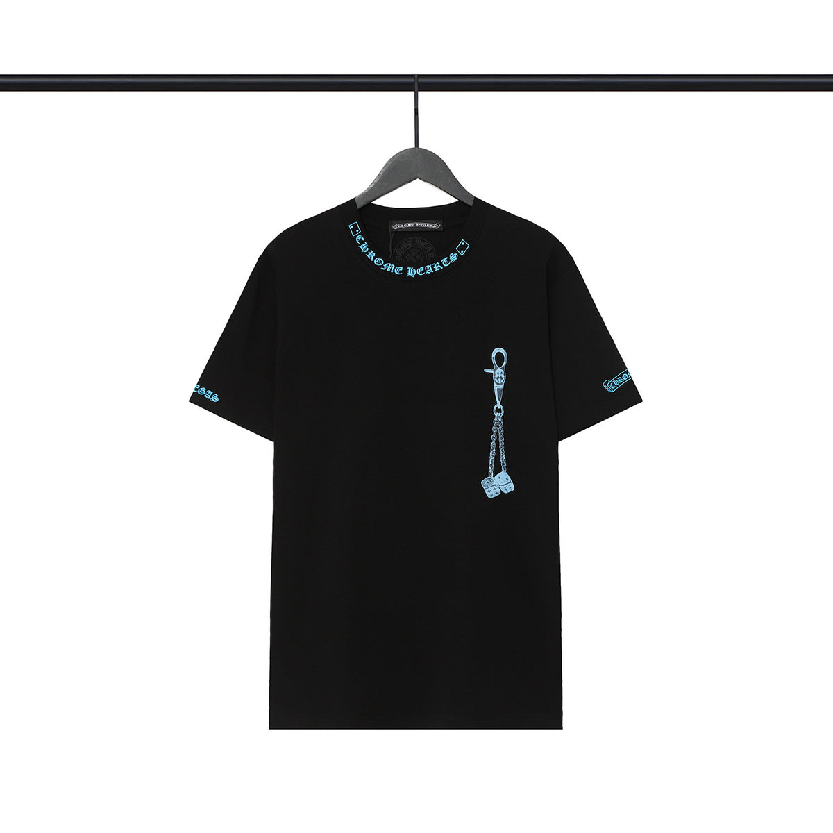 Chrome Hearts Sanskrit Cross Horseshoe Graphic Tee Multi‑Style