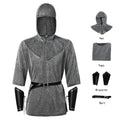Halloween Templar Knight Chainmail Look Outfit Cosplay Costume