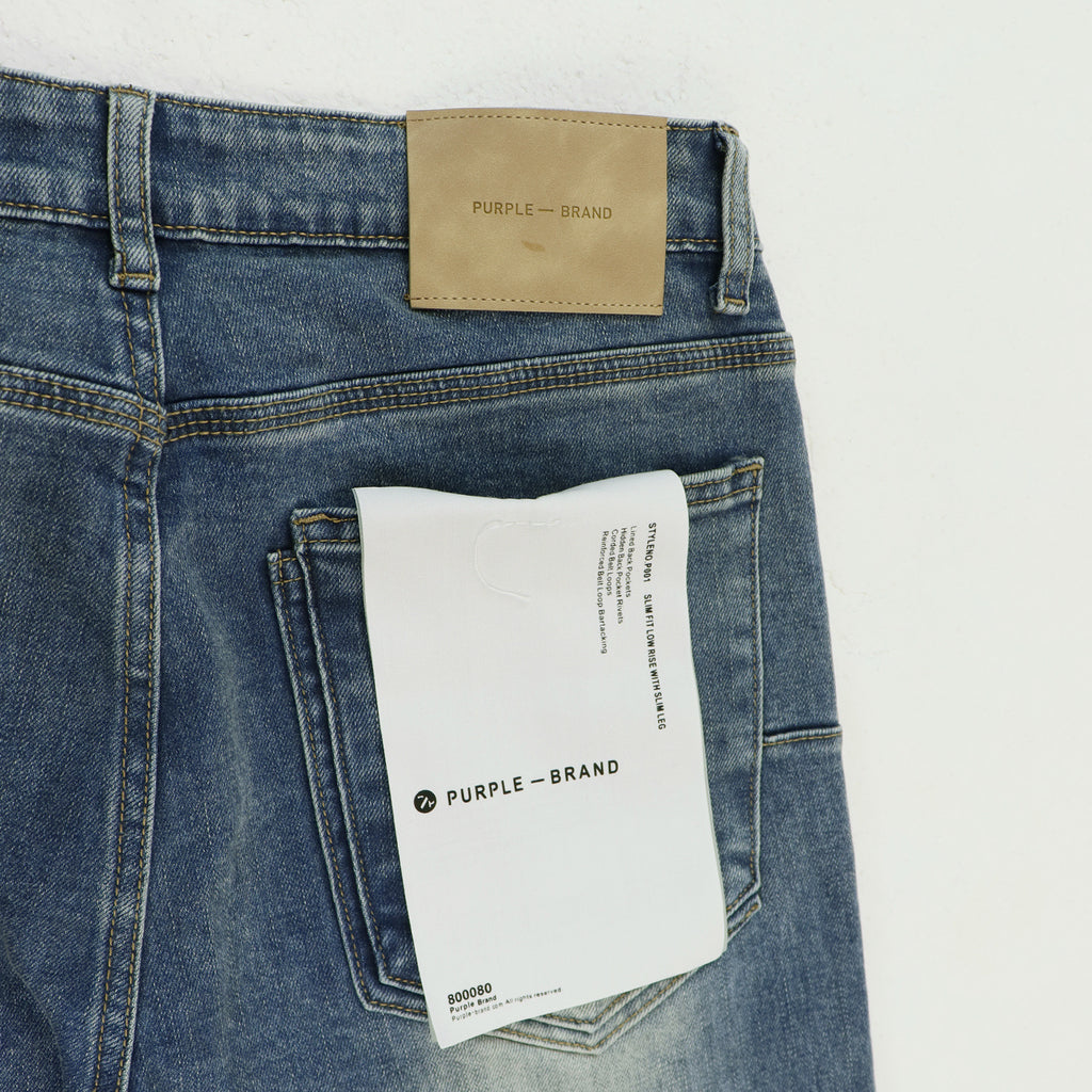 Purple Brand Carpenter Button Hem Denim Jeans Unisex