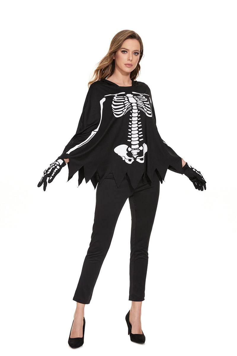 Halloween Men & Women Skeleton Ghost Bride Cosplay Couple Party Sets