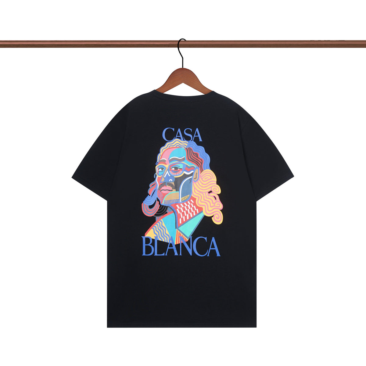 Casablanca Art Print Loose Unisex Short Sleeve Graphic T-Shirt