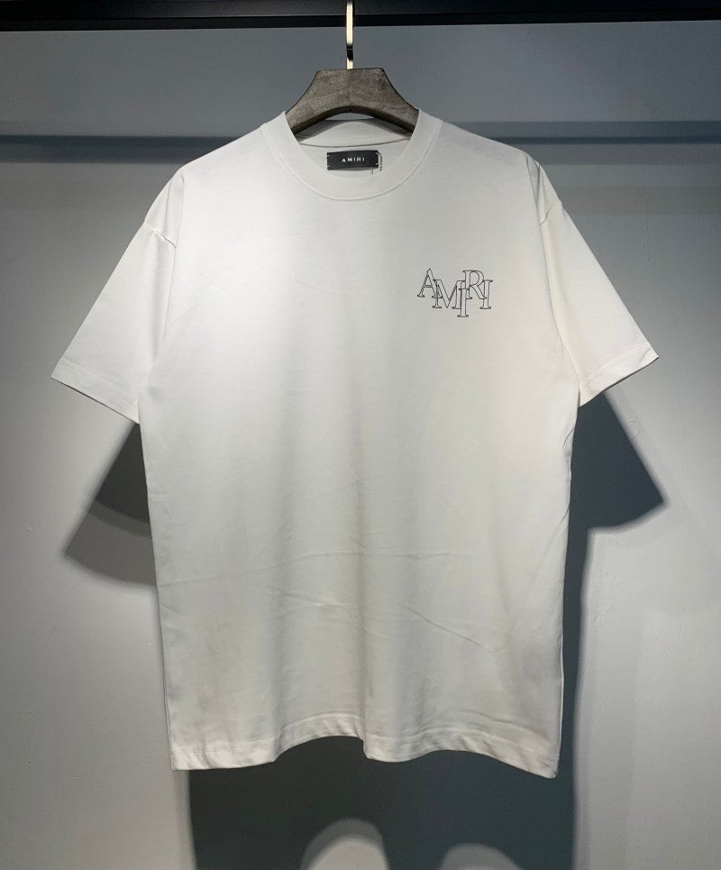 Amiri Multi‑Print Peace Dove Graffiti Oversized Tee Streetwear