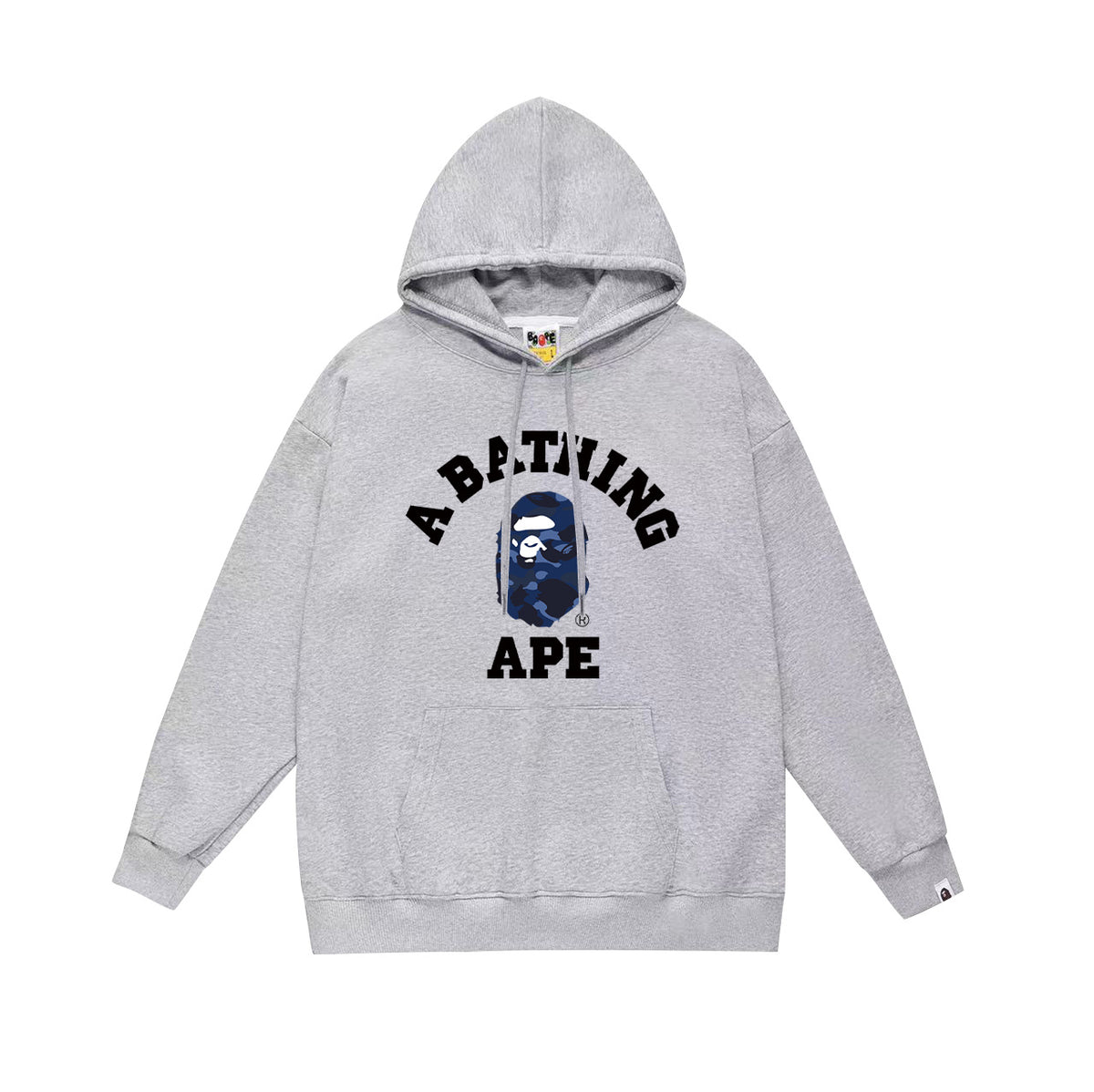 BAPE Hoodie Multi Camo Ape Head Print Street Fleece Pullover
