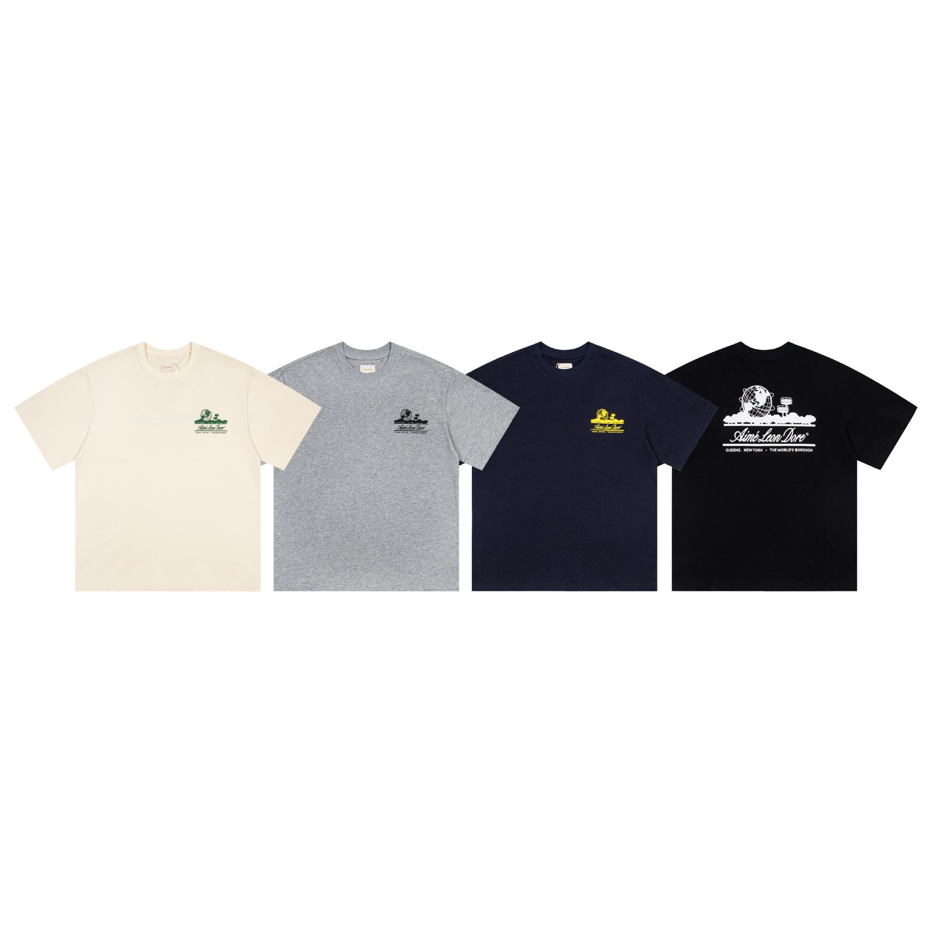 Aime Leon Dore Letter Graphic Crew Neck Short Sleeve T Shirt