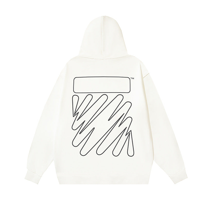 OFF-WHITE Caravaggio Angel Hoodie Heavyweight Streetwear Unisex