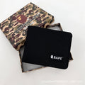 BAPE Camo Ape Head Bifold Wallet Mini Multi Color Canvas Card Holder